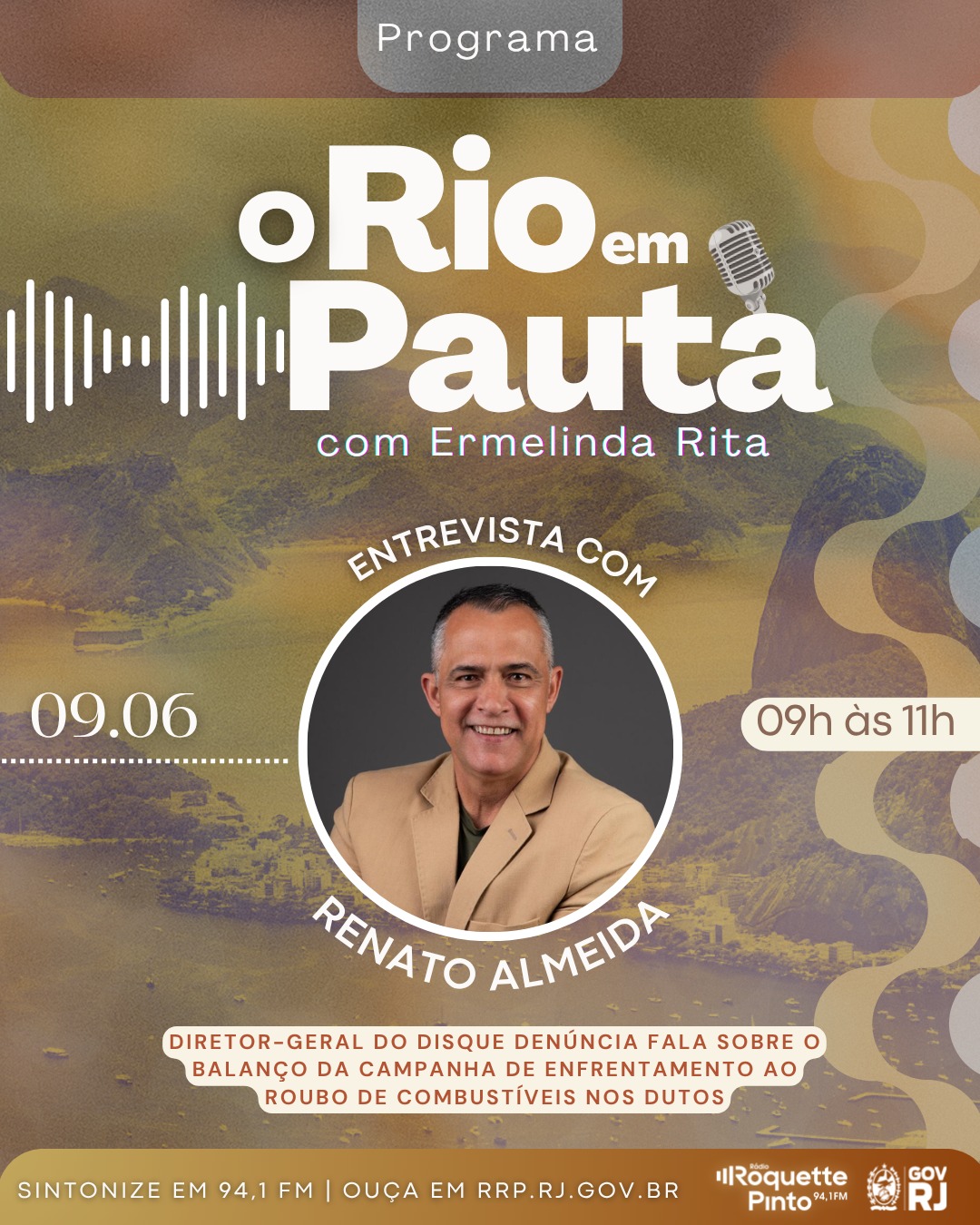 Entrevista com Renato Almeida, Diretor-geral do Disque Denúncia 